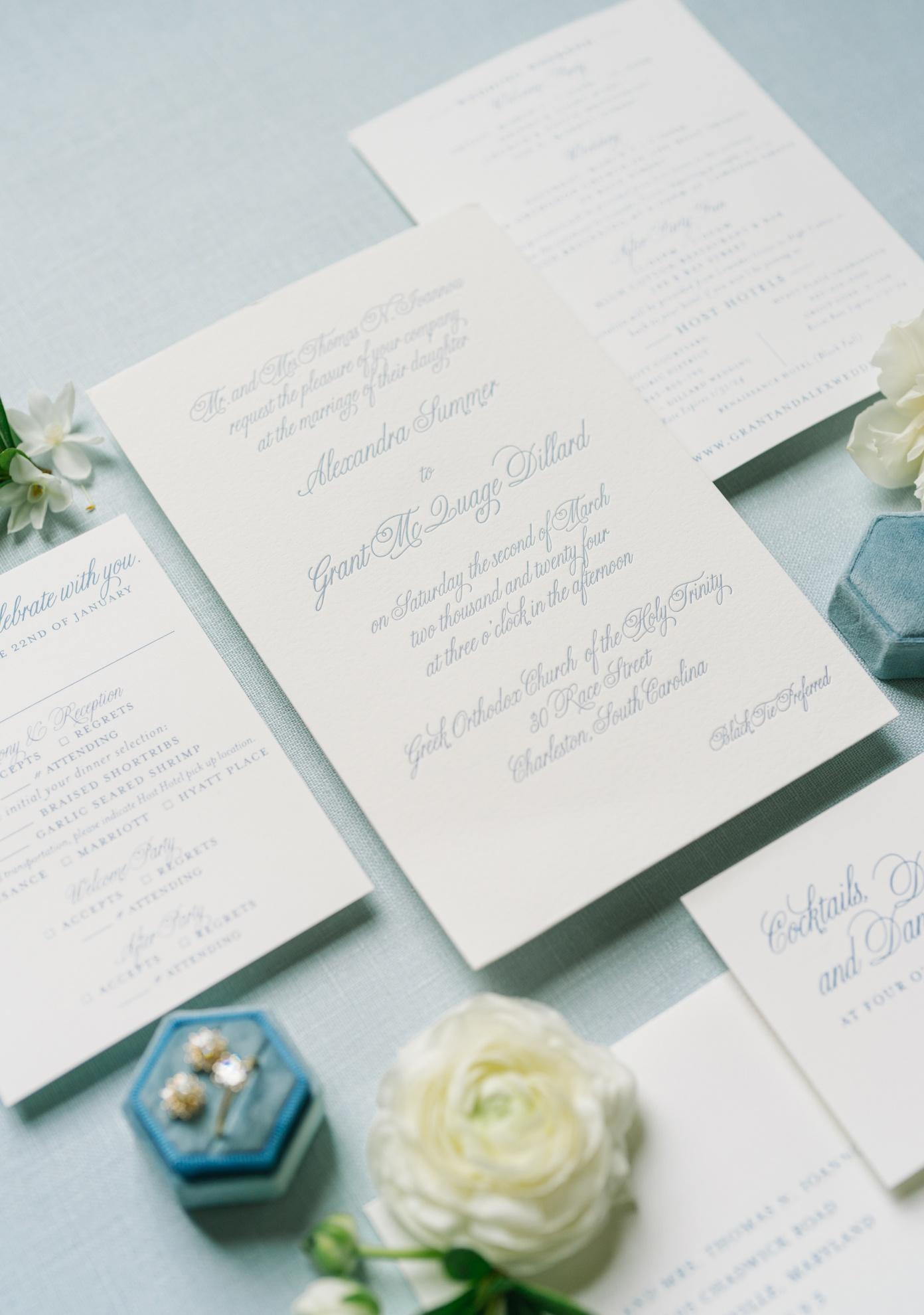 wedding invitation suites