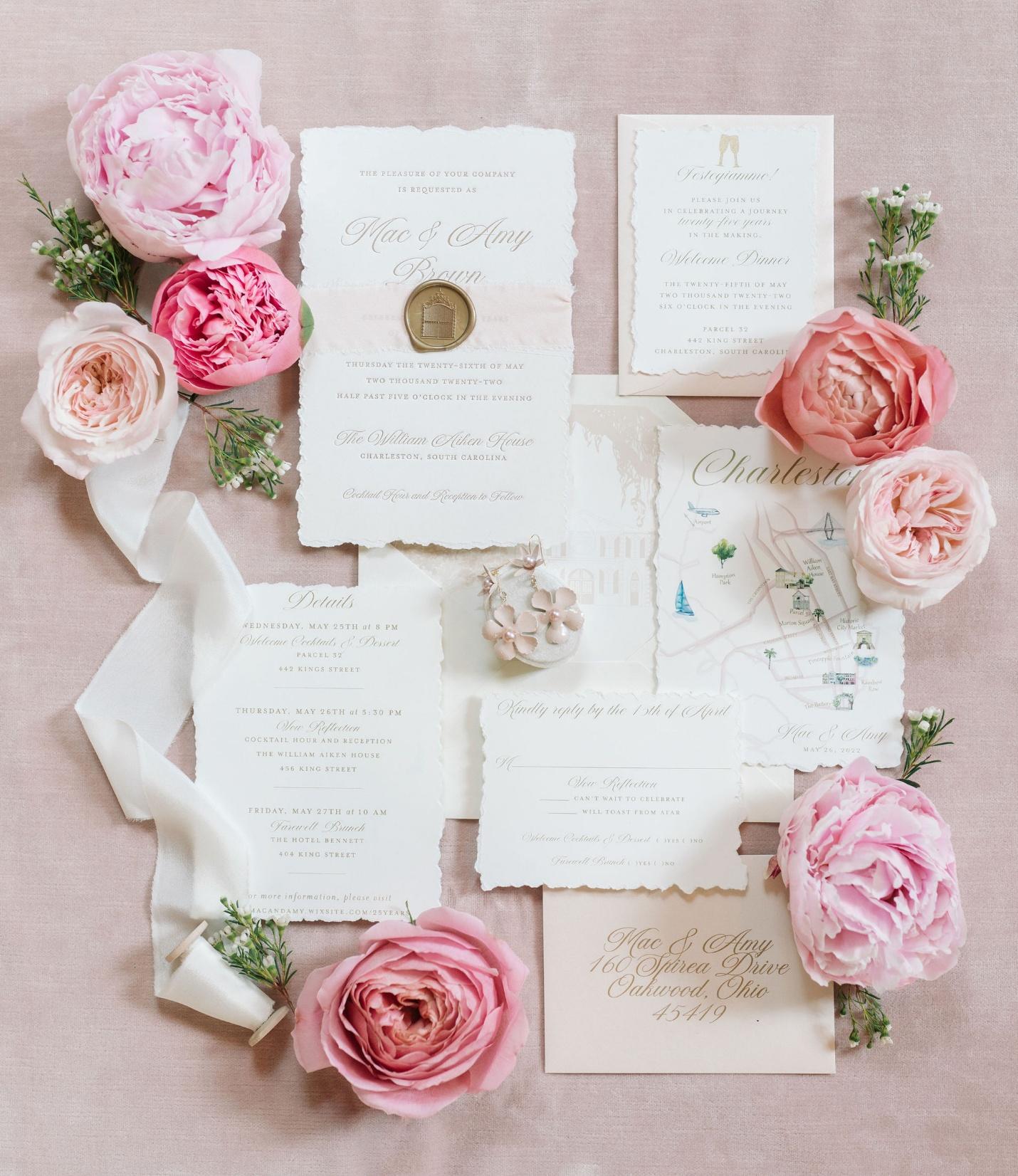 wedding invitation suites