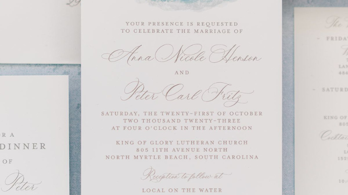 Wedding Invitation