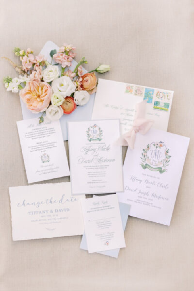 Watercolor Wedding Invitations
