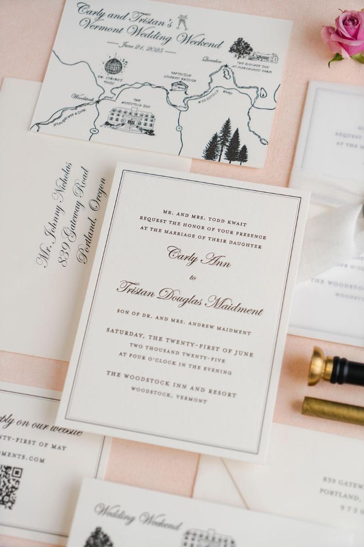 wedding invitation suite