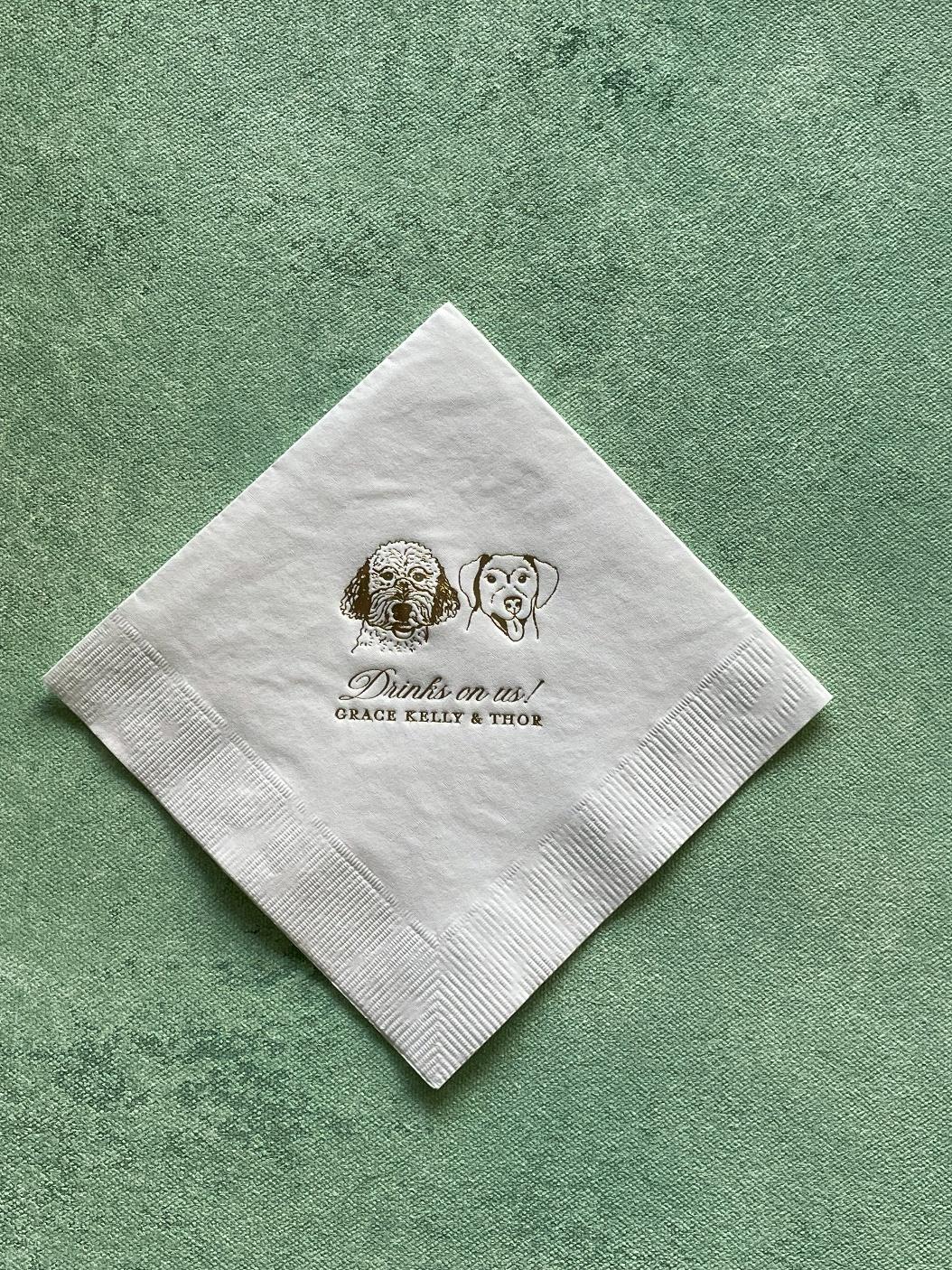 Dog napkins